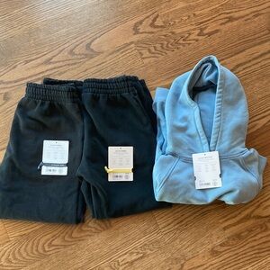 Athleta Girl Bundle - All Day Sweatpants Joggers and Hoodie